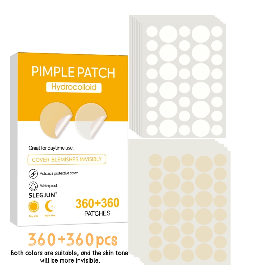 Skincare Moisturizer - 360 Pcs Plester Jerawat Hidrokoloid Bulat