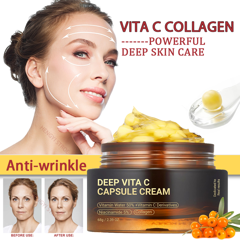 Skincare Korea - Krim kolagen kapsul Vita C Anti