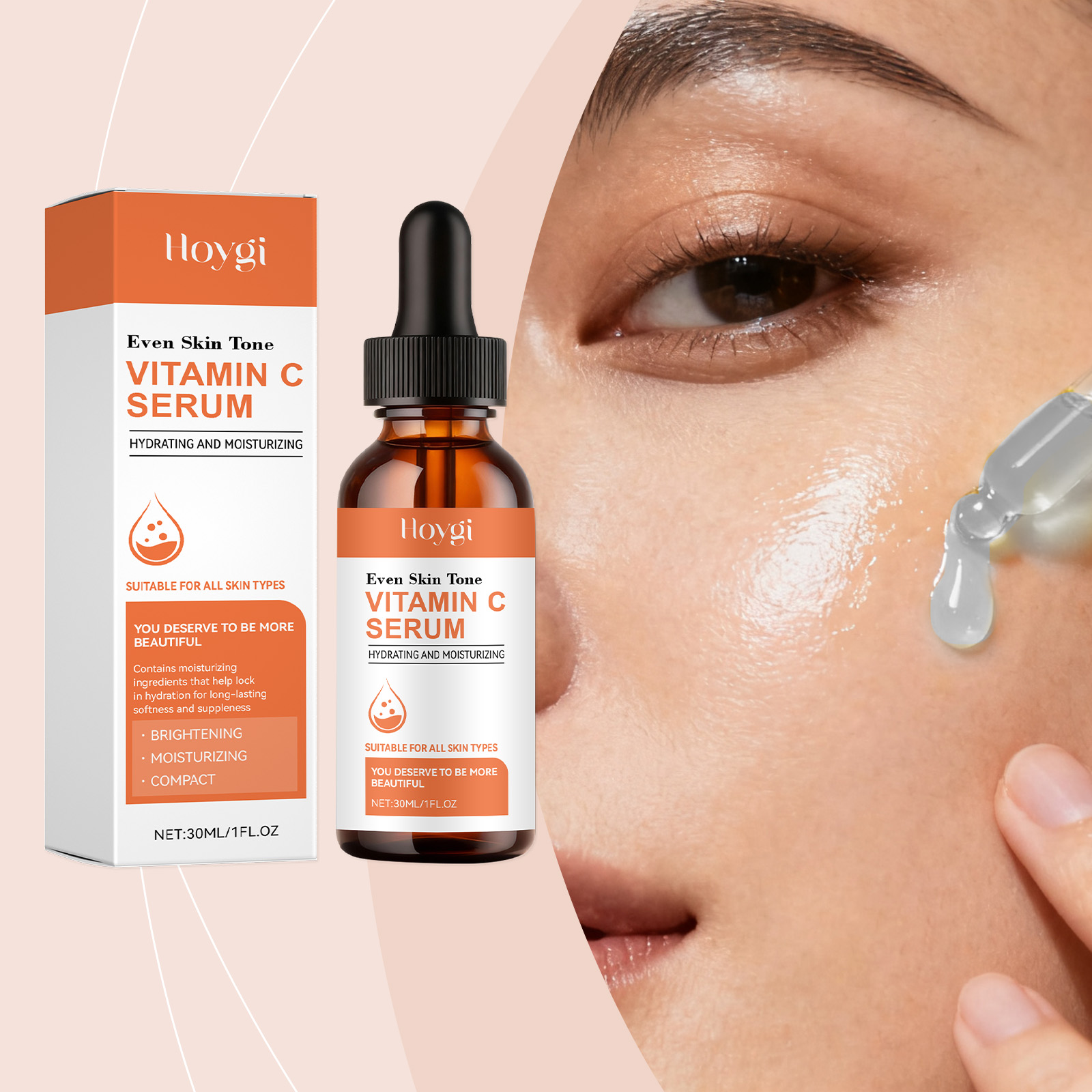 Skincare Glow Glowing - Serum Vitamin C untuk Wajah Asam