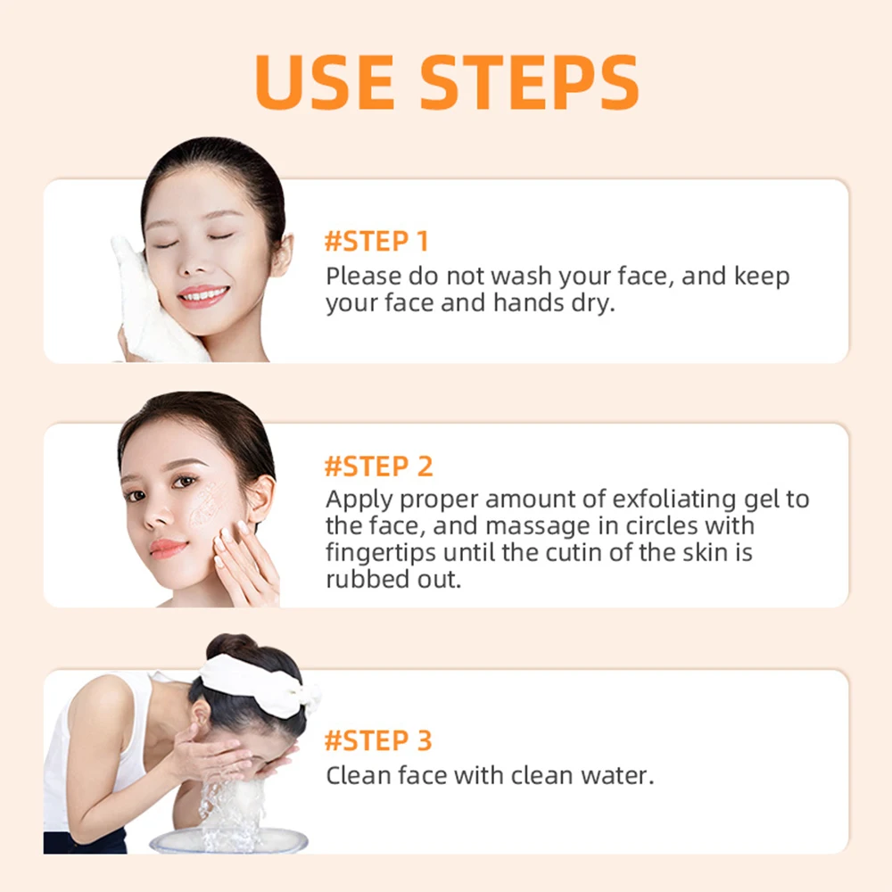Gel Pengelupas Jeruk Penghilan - Skincare Whitening ulasan dan harga