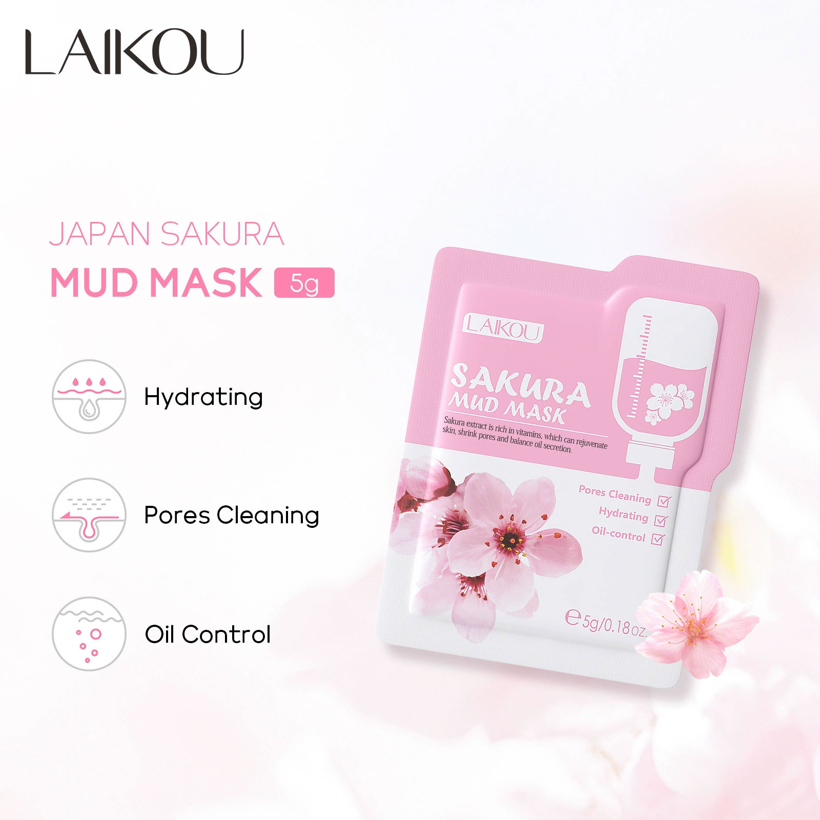 10 buah slaikou tas masker lum - Mud Mask Kaolin ulasan dan harga