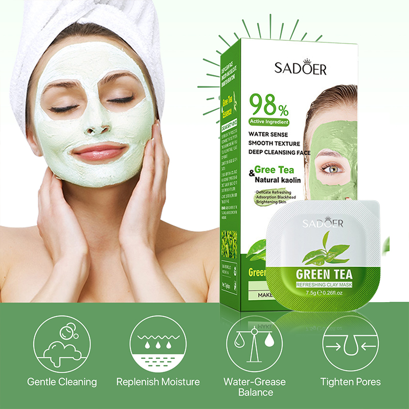 8 Buah Masker Lumpur Pembersih - Mud Mask Kaolin ulasan dan harga