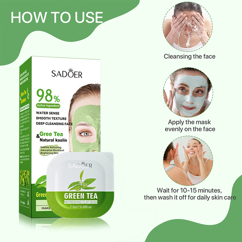 8 Buah Masker Lumpur Pembersih - Mud Mask Kaolin ulasan dan harga
