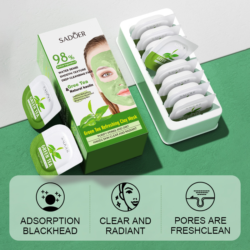 8 Buah Masker Lumpur Pembersih - Mud Mask Kaolin ulasan dan harga