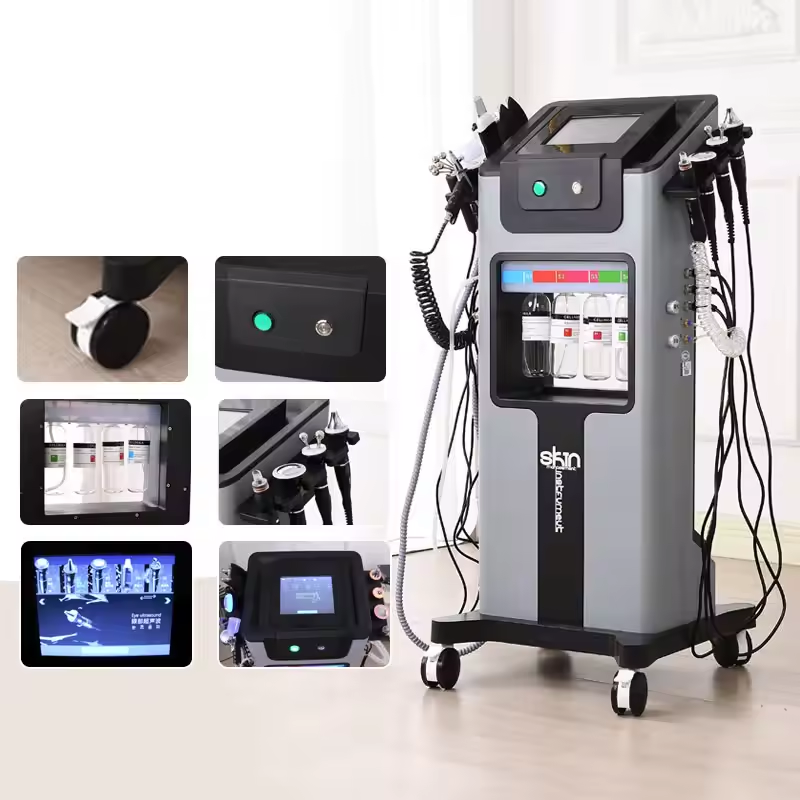 Mesin Hydro Dermabrasi 10 in 1 - Skincare Whitening ulasan dan harga
