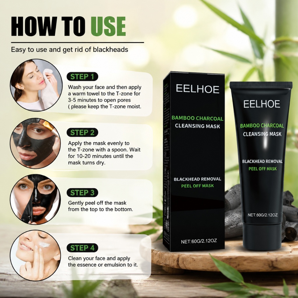 60g Masker Penghilang Komedo A - Mud Mask Kaolin ulasan dan harga