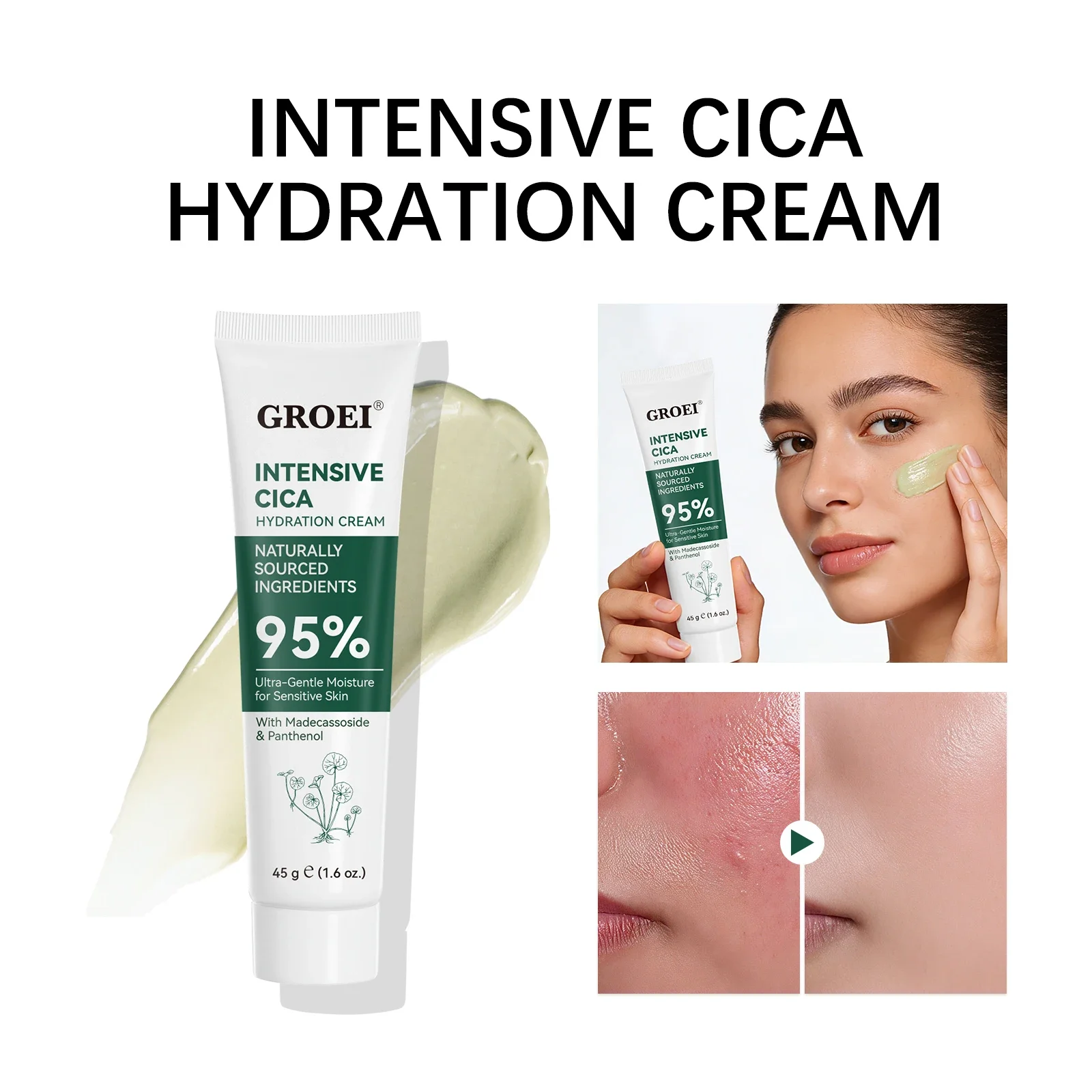 GROEI Krim Pelembap Rumput Sal - Skincare Glow Glowing ulasan dan harga