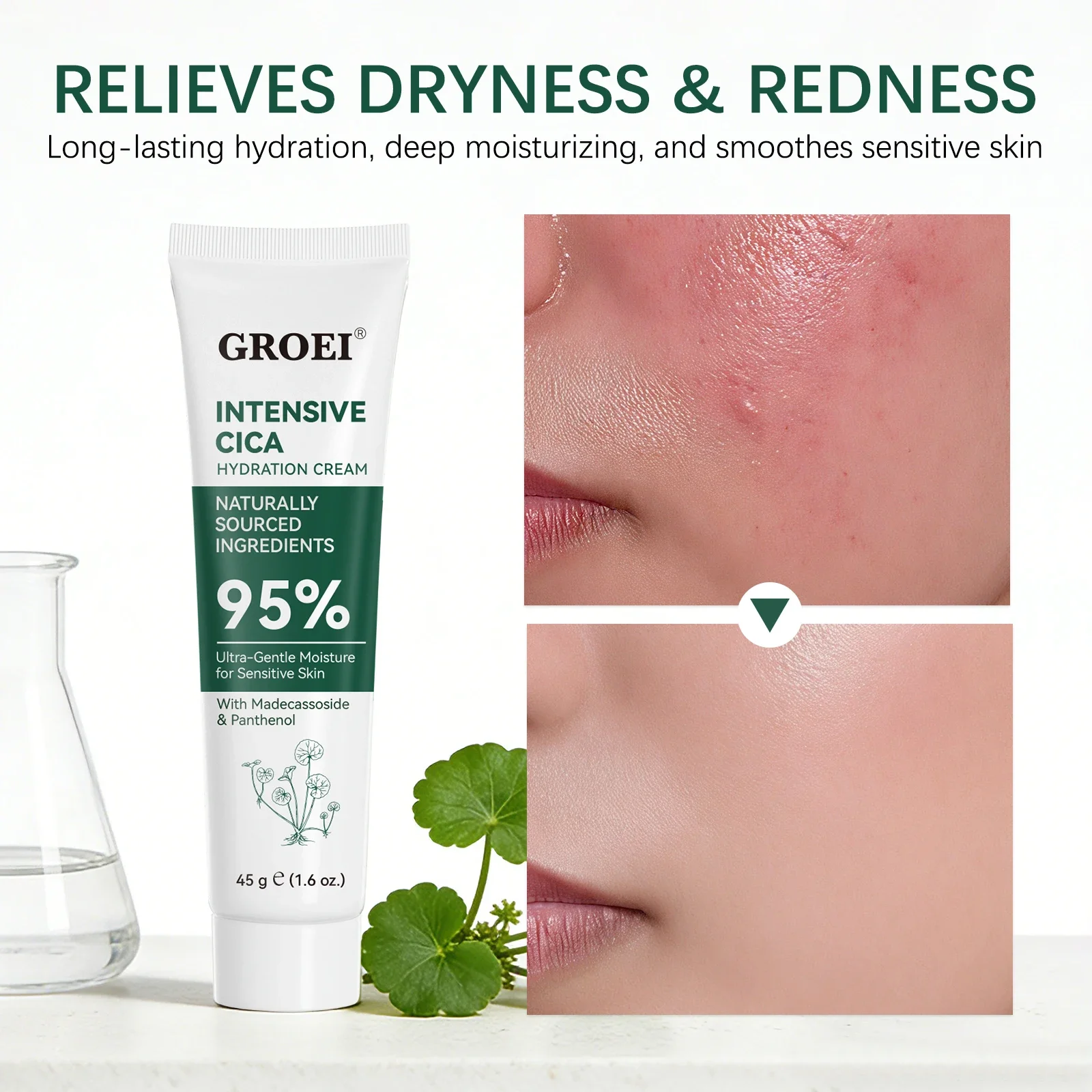GROEI Krim Pelembap Rumput Sal - Skincare Glow Glowing ulasan dan harga