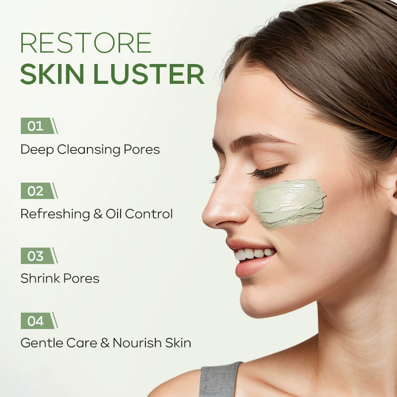 Teh Hijau Wajah Pembersih Dala - Mud Mask Kaolin ulasan dan harga