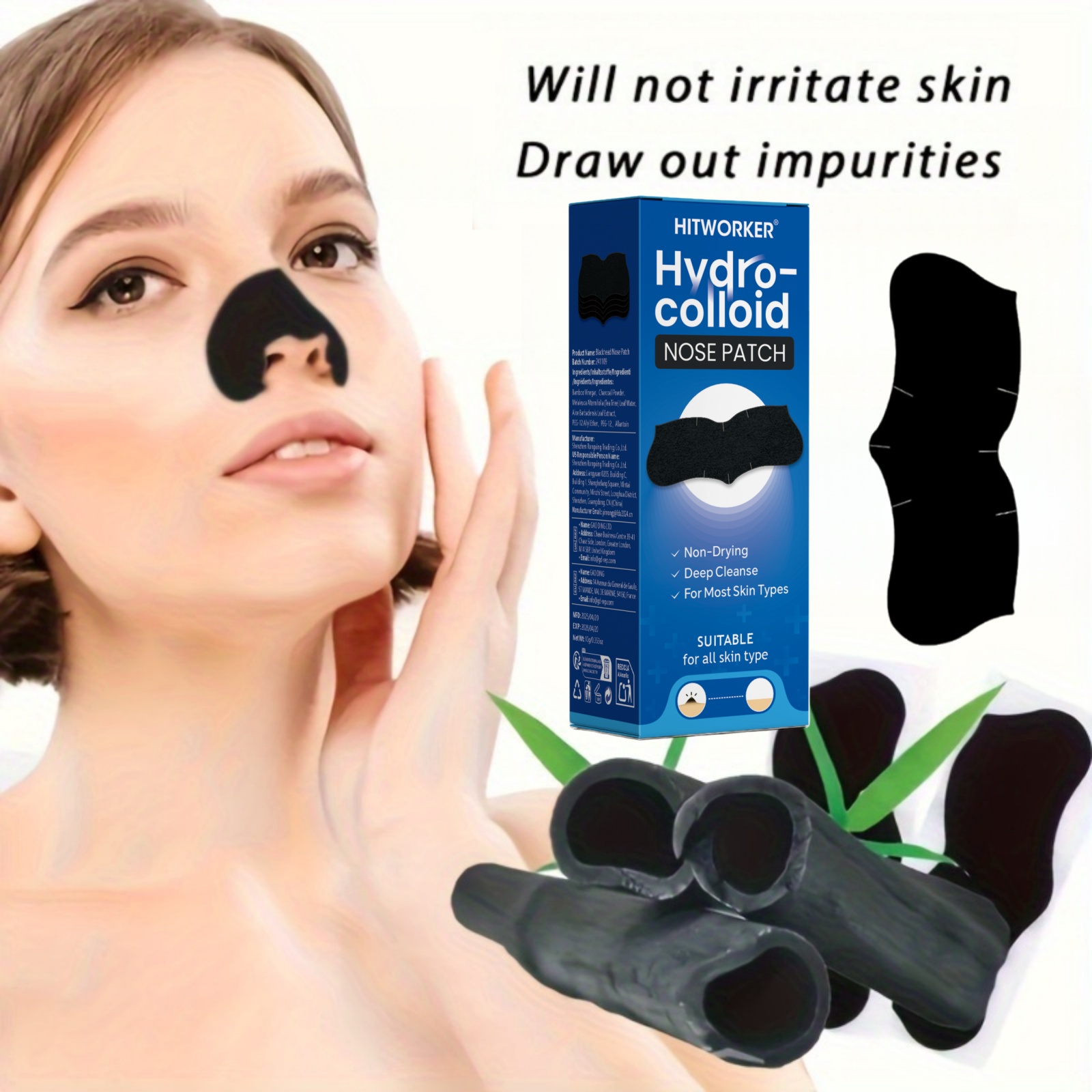 10/30/50-Piece Pore Cleansing  - Skincare Oil Control ulasan dan harga