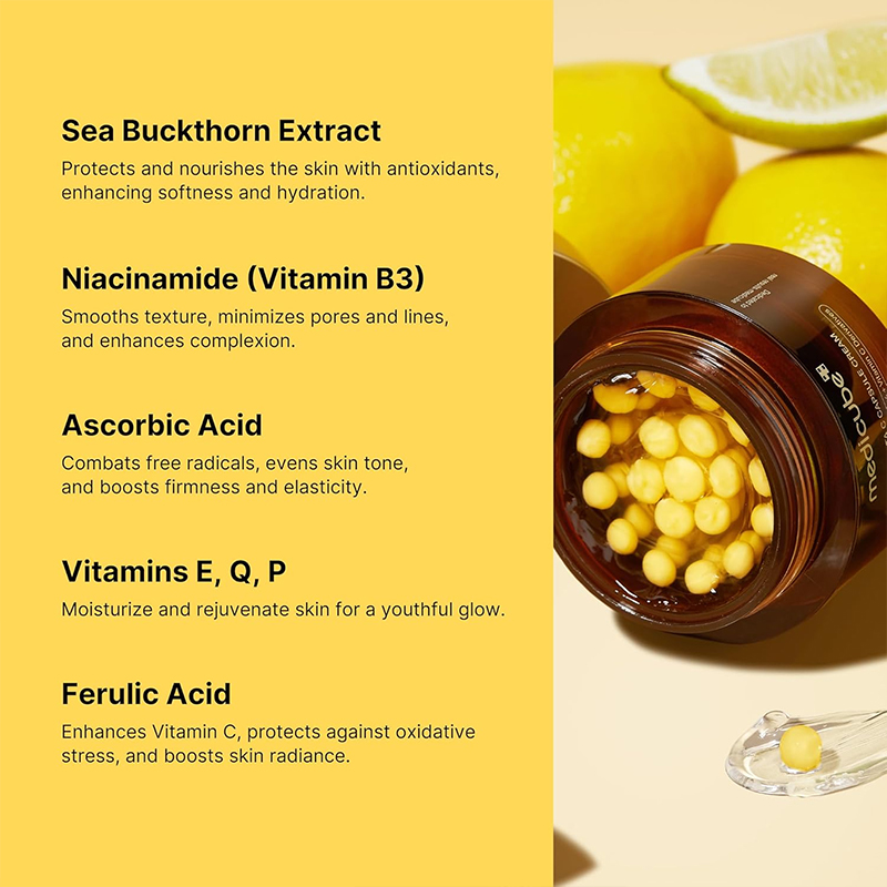 Krim kolagen kapsul Vita C Ant - Skincare Korea ulasan dan harga