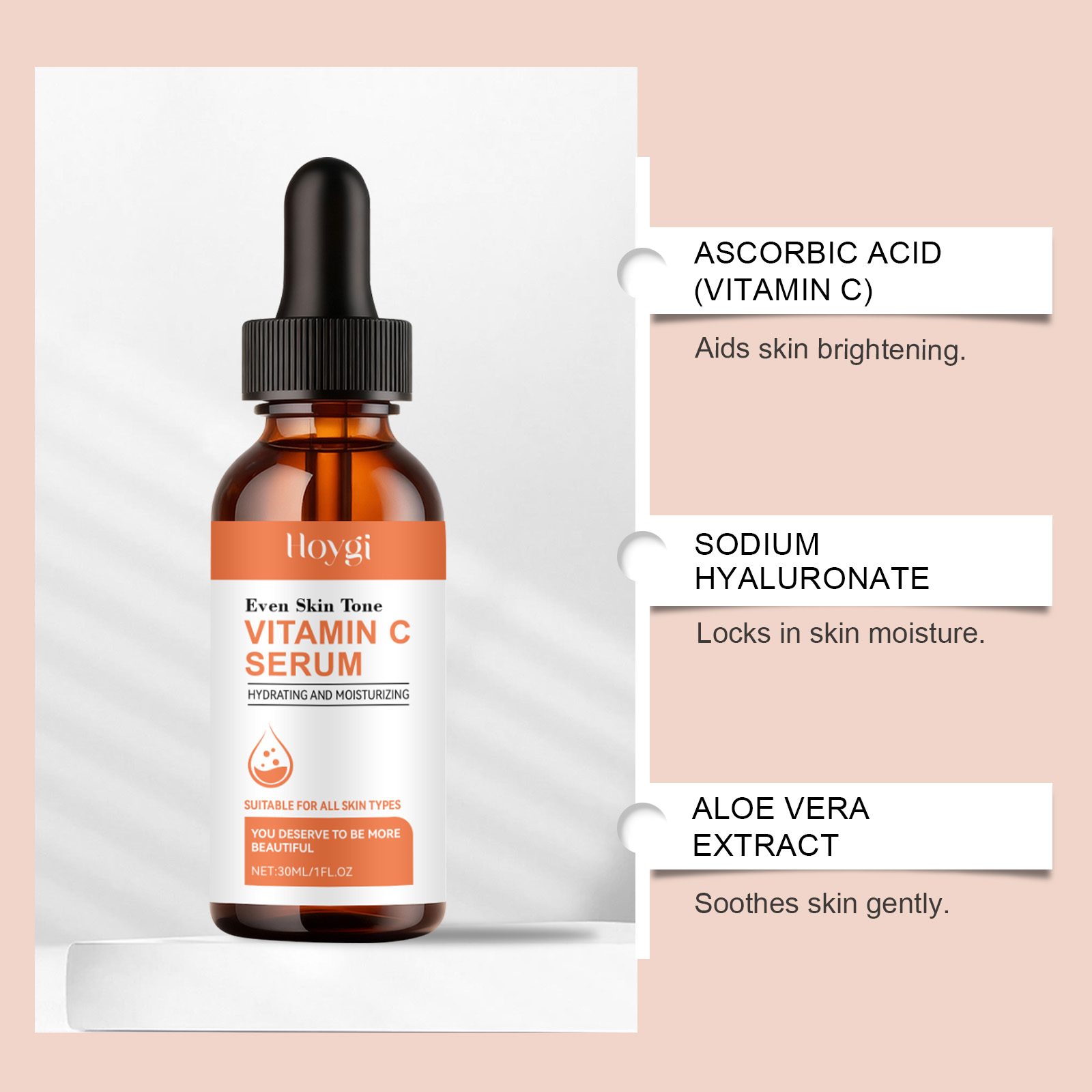 Serum Vitamin C untuk Wajah As - Skincare Glow Glowing ulasan dan harga