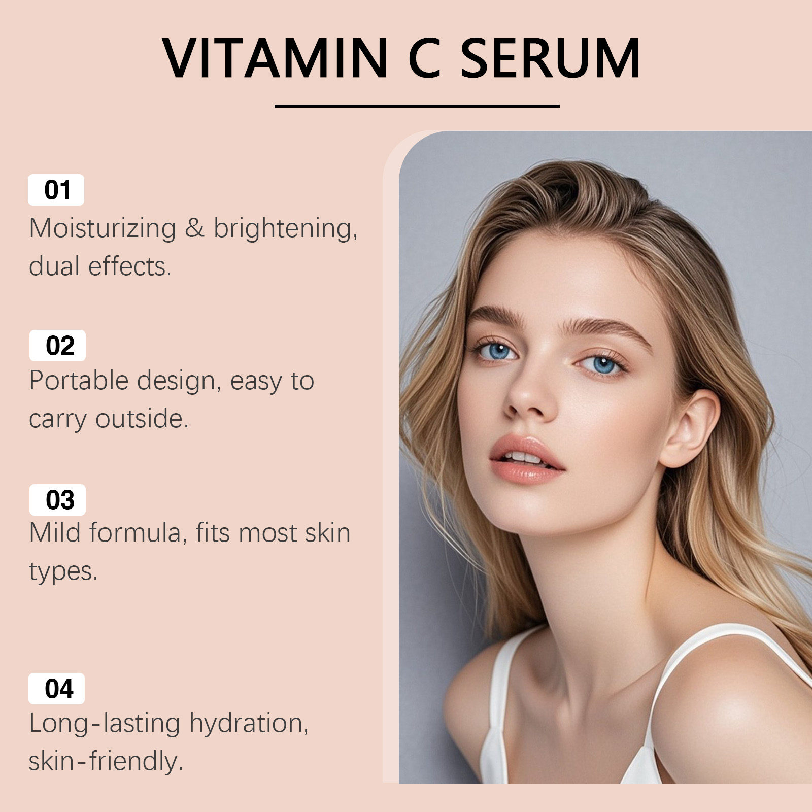 Serum Vitamin C untuk Wajah As - Skincare Glow Glowing ulasan dan harga