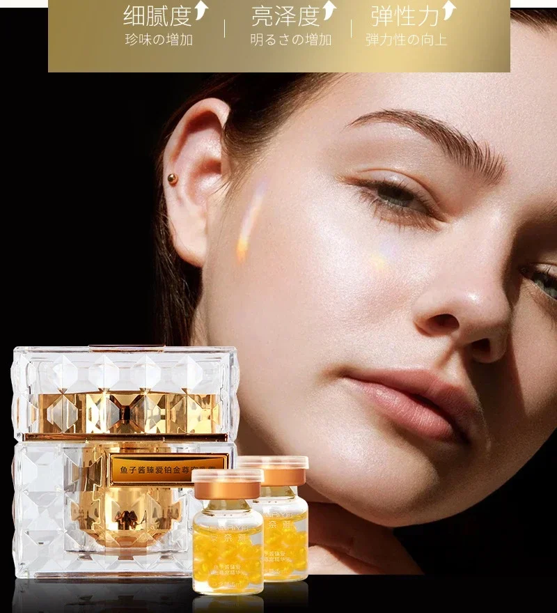 Set Perawatan Kaviar Mewah Lan - Skincare Korea ulasan dan harga