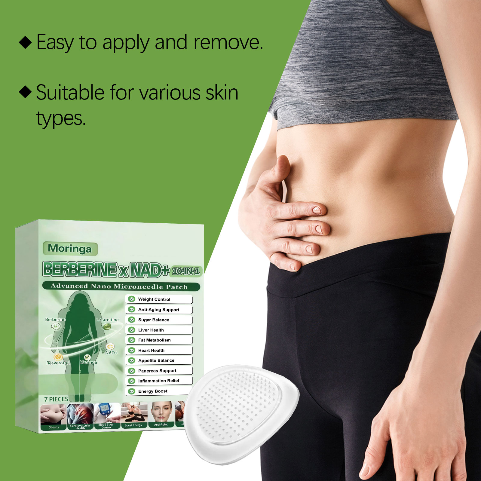 10 In 1 Patch Microneedle Sema - Skincare Moisturizer ulasan dan harga