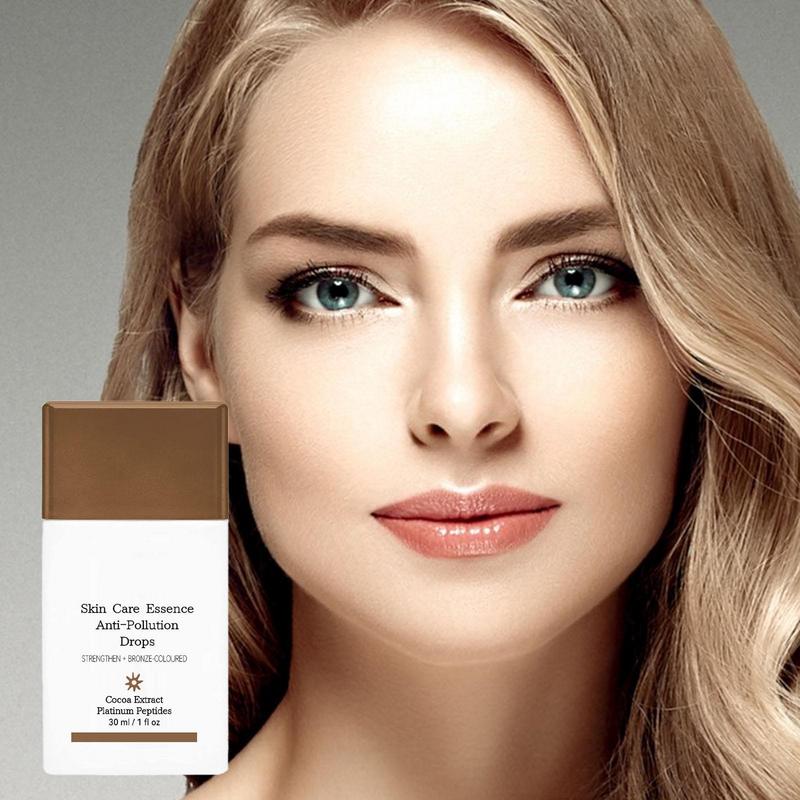Cairan tetes Bronzer Tan Serum - Skincare Glow Glowing ulasan dan harga